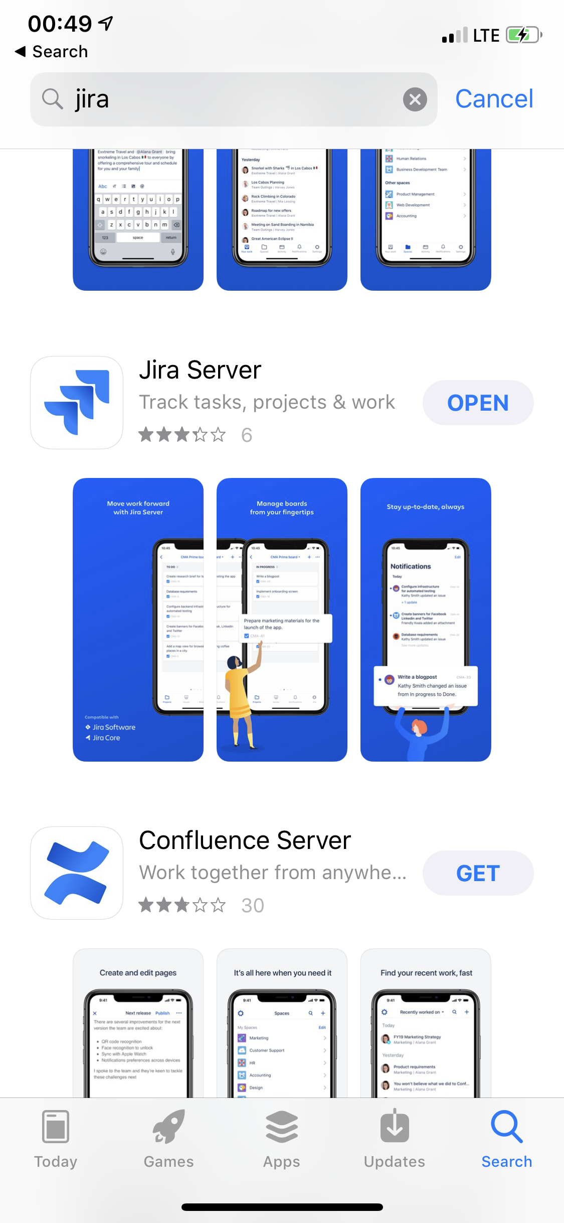 Jira in Appstore